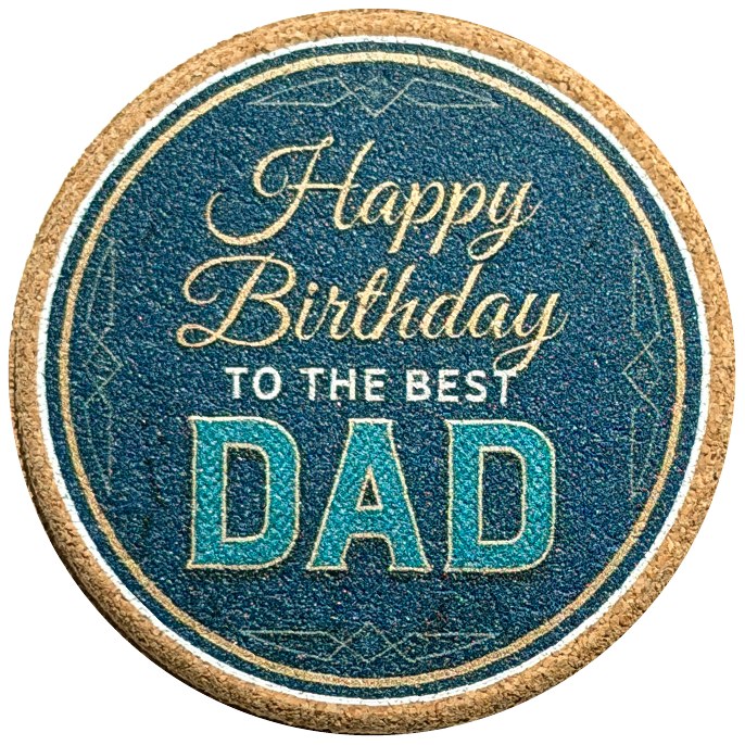 Birthday coaster product photo