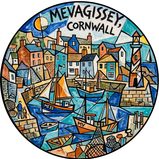Mevagissey coaster design
