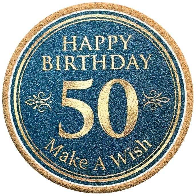 Birthday coaster product photo