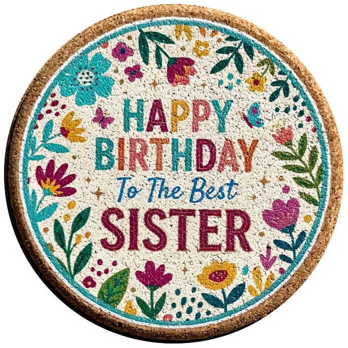 Birthday coaster product photo