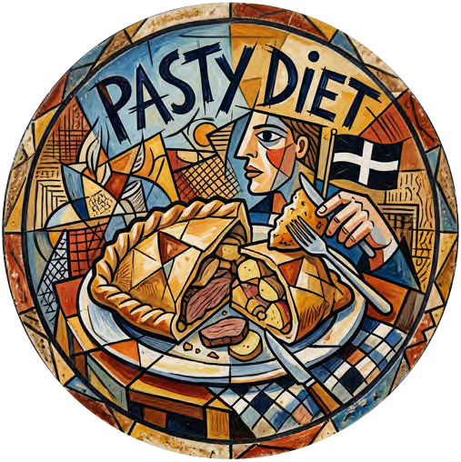 Cornish Pasty 01 coaster design