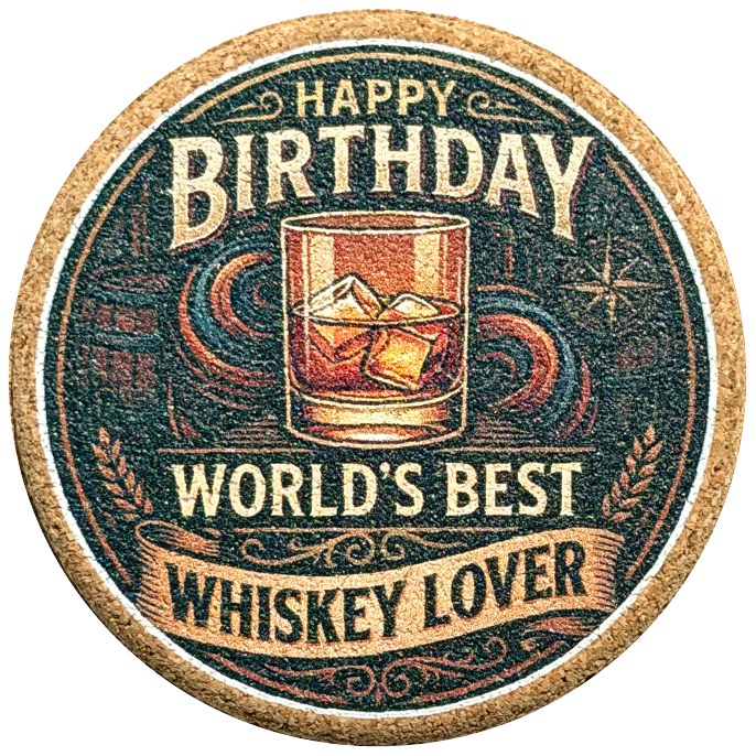 Birthday coaster product photo