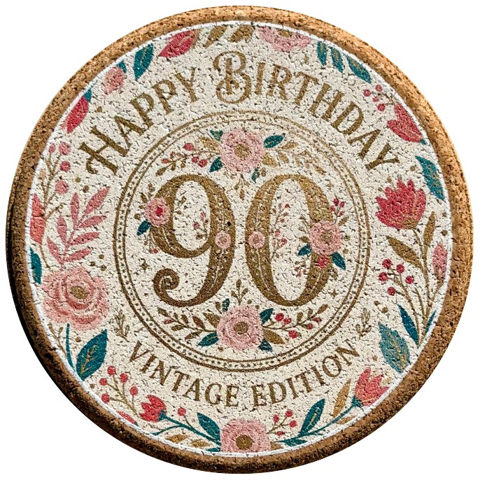 Birthday coaster product photo