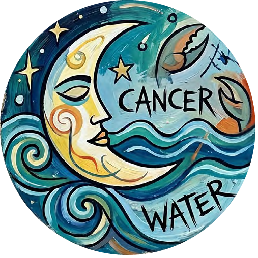 Cancer 04 coaster design