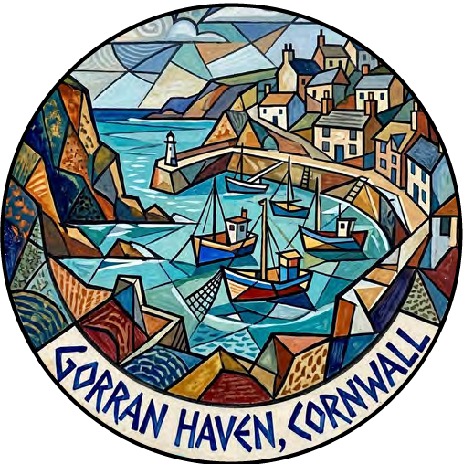 Gorran Haven coaster design