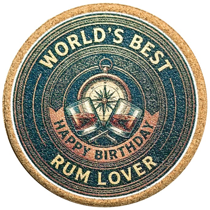 Birthday coaster product photo