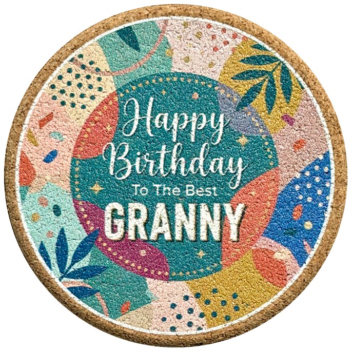 Birthday coaster product photo