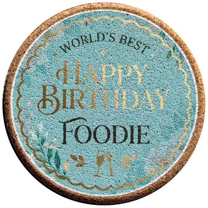 Birthday coaster product photo