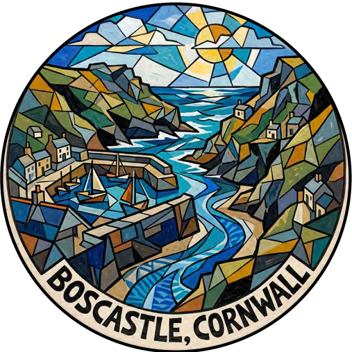 Boscastle coaster design