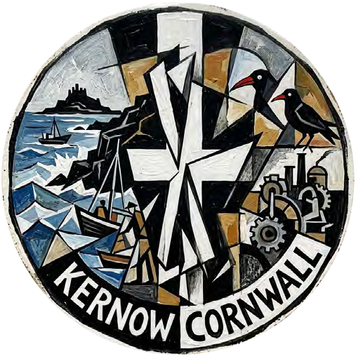 Cornish Flag 04 coaster design