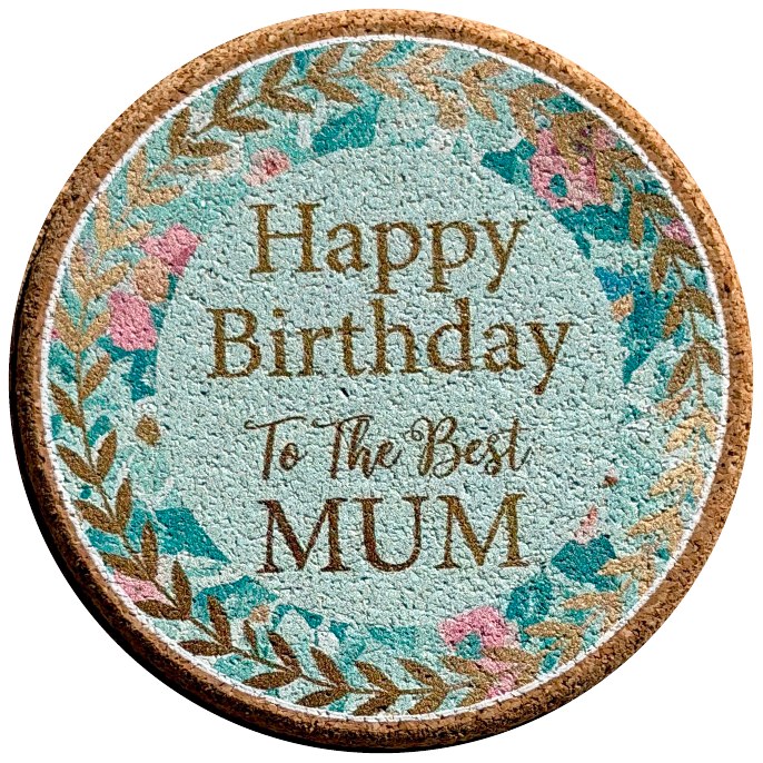 Birthday coaster product photo