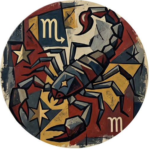 Scorpio 01 coaster design