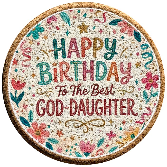 Birthday coaster product photo