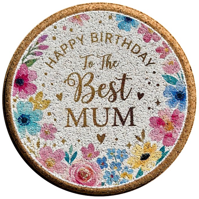 Birthday coaster product photo