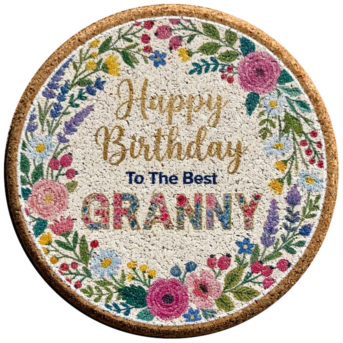 Birthday coaster product photo