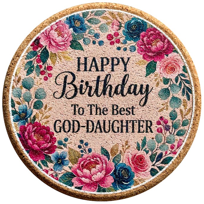 Birthday coaster product photo