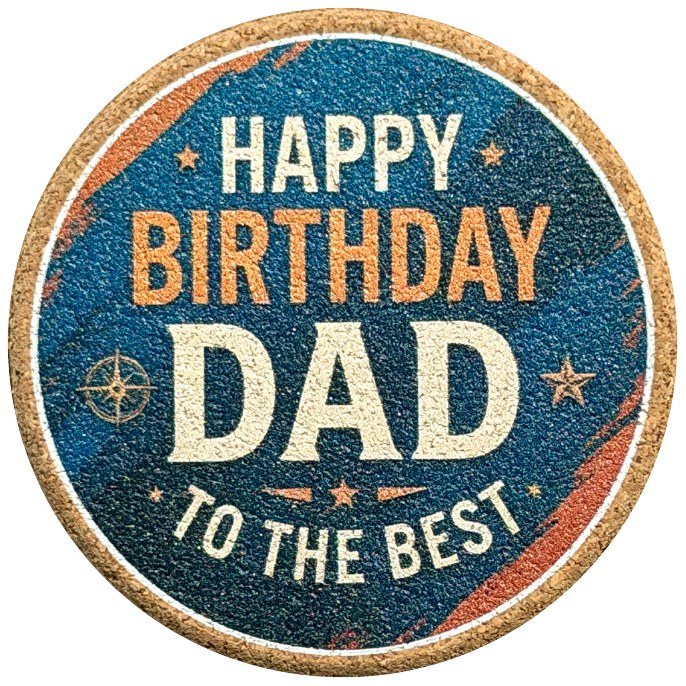 Birthday coaster product photo