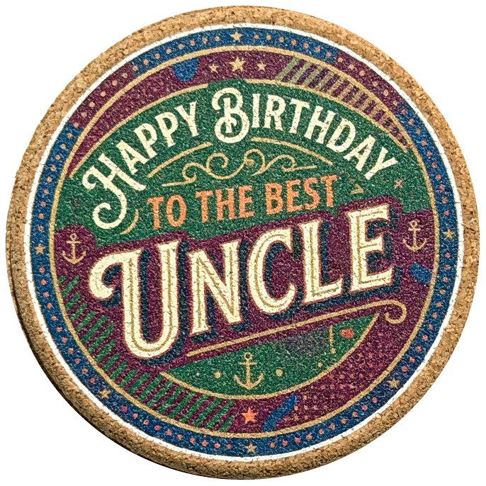 Birthday coaster product photo
