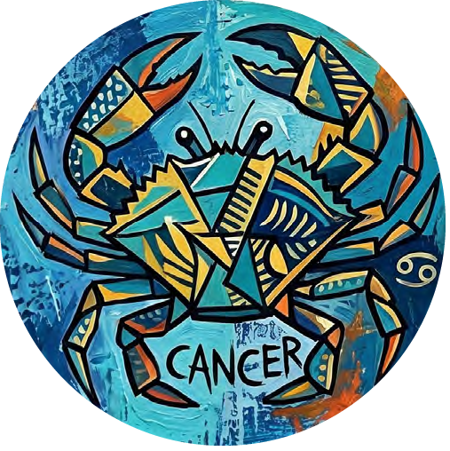 Cancer 03 coaster design