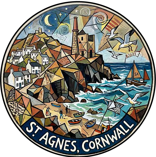 St Agnes coaster design