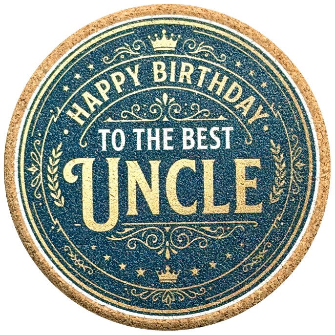 Birthday coaster product photo