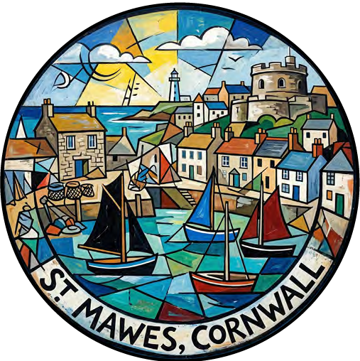 St Mawes coaster design