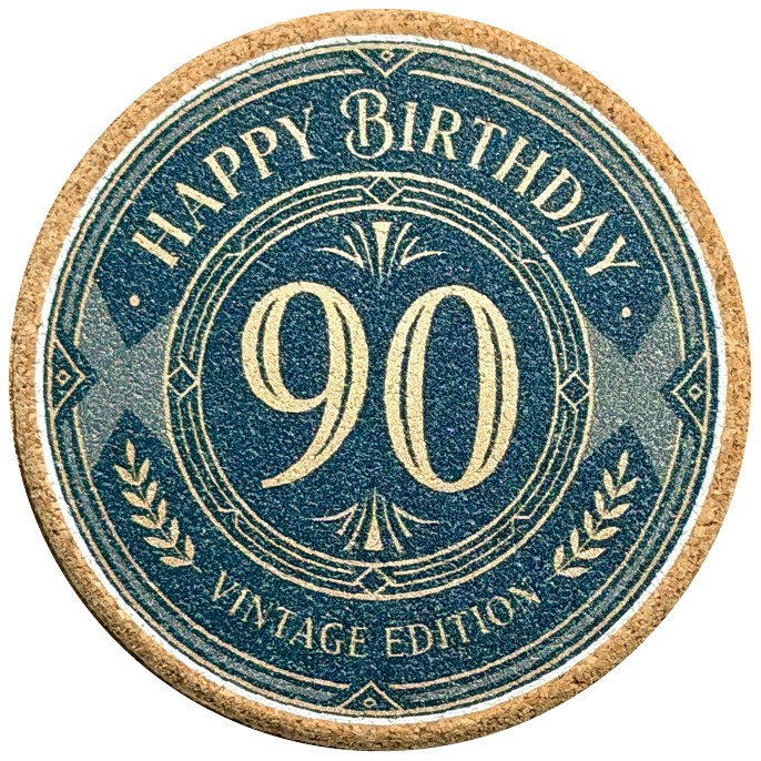 Birthday coaster product photo