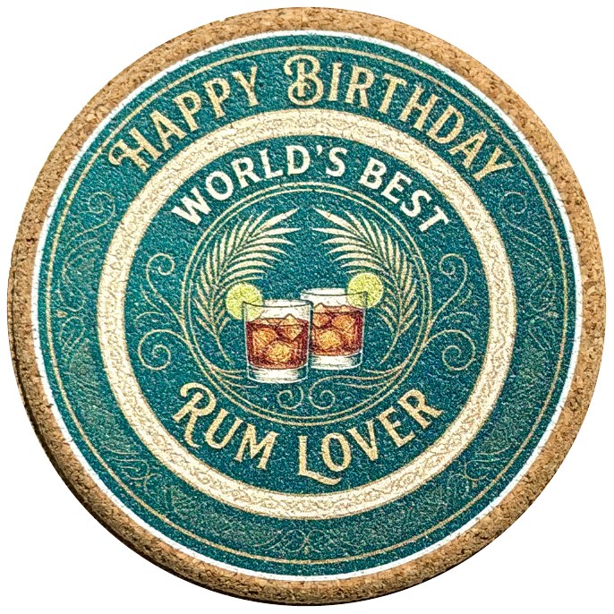 Birthday coaster product photo