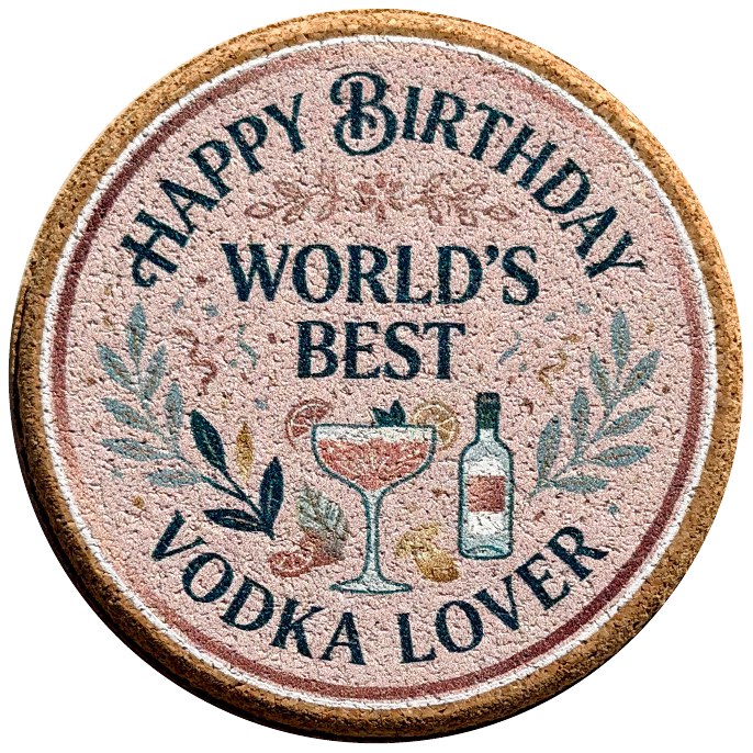 Birthday coaster product photo