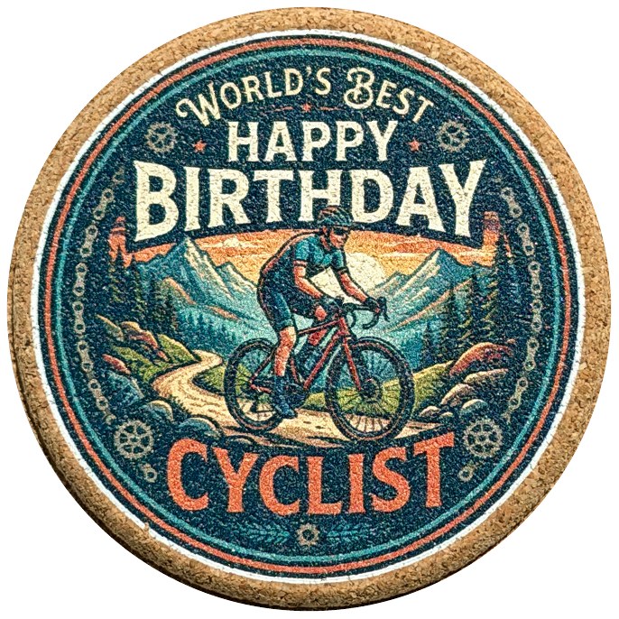 Birthday coaster product photo